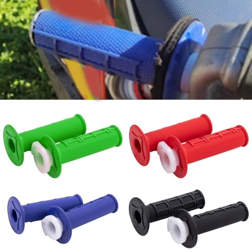 LatoYard Empuñaduras de 22 mm para motocicleta Dirt para bicicleta Enduro