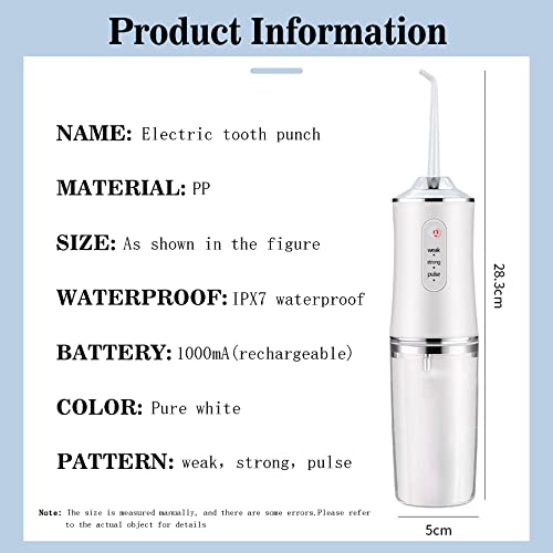 2022 Dental Floss Cleaner, Electric Portable Travel Dental Cleaning