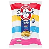 Seabrook Crinkle Cut Crisps Variety 18 Pack (18 x 25g)