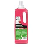 EQM - ECO-202 - Fregasuelos Acción Reforzada con Amonio Cuaternario - 1L - Desengrasante y Desodorizante - Limpieza Profunda - Para Todo Tipo de Suelos - Aroma a Frutos Rojos