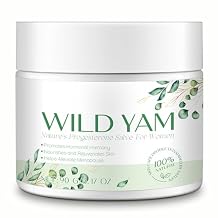 Xaarty Wild Yam Cream for Hormone Balance, Natural Skincare Products, Alleviate Menstrual Discomfort, Rich In Vitamins, Nourish The Skin, Alleviate Menopause-Related Issues In Women, 3.17 Oz