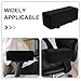 Generic 2pcs Office Chair Wheelchair Arm Pads Memory Foam Arm Rest with Detachable Cover Desk Gaming Armrest Pads for Computer Office Chair Furniture Accessories