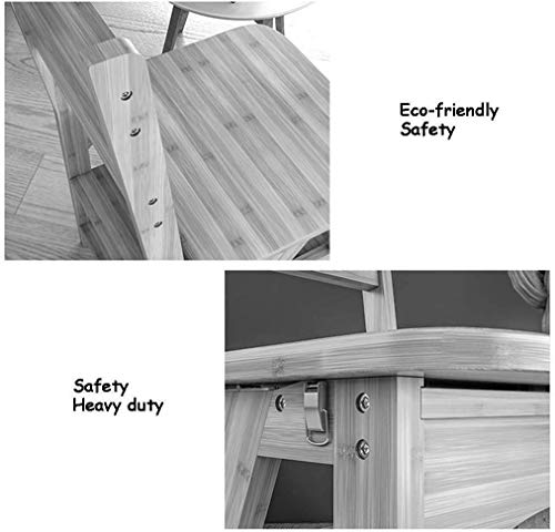 Chaise de dossier pliante transformable en marchepied bois pour rompre le manque de place