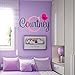 Personalized Monogram Kids Wall Decals - Girls Wall Decal- Name Vinyl Lettering - baby girl nursery wall decal Courtney