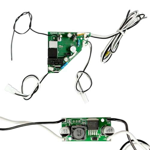 PCB de repuesto 00-07000K, 00-07500K, 00-08000K, 00-08500K, 00-08700K, 00-08900K, 00-07001K, 00-07501K se adapta a MaxxFan MaxxAir Deluxe RV Vent - Circuito controlador de ventilador de techo de 12 V