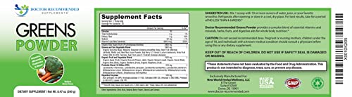 image for DOCTOR RECOMMENDED SUPPLEMENTS Doctor Recommended Greens Powder – Wh