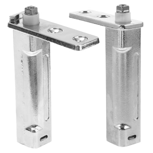 iplusmile 2 piezas Bisagras para Puerta de Congelador Inoxidable Kit de Resistentes y Compatibles con Varios Soporte Duradero para Frigoríficos Domésticos y Comerciales