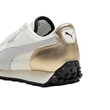 PUMA - - Junioren Easy Rider Mixed Metals Schuhe, Kolorit Warm White/Gold/Glacial Gray/Bla, GröÃŸe: 36 EU