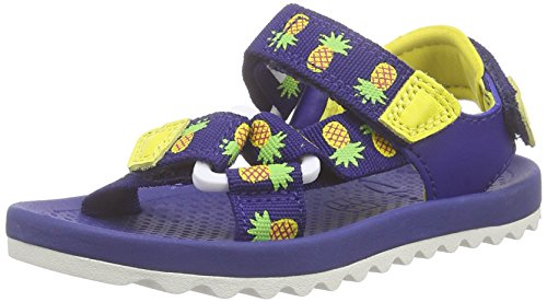 Image of Clarks Girl's Bondi Bay Inf Blue Combi Clogs