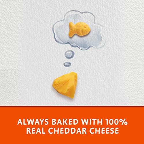 Pepperidge Farm Goldfish Cheddar Crackers, 33 oz. Box, 3-count 11 oz. Re-sealable Bags