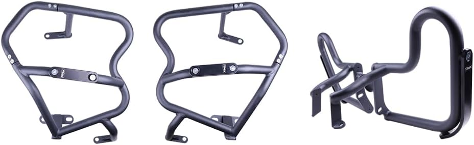 T-Rex Racing Engine Guard Crash Cage Luggage Guard Combo Compatible with BMW 2005-2013 R1200RT