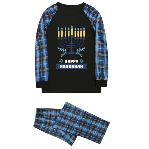 Hanukkah Pajamas for Family Hanukkah Family Pjs Matching Sets With Pocket3