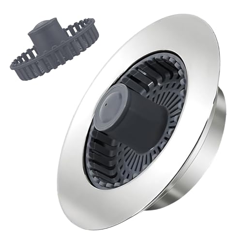 Colador para lavabo de cocina y tapón antiobstrucción