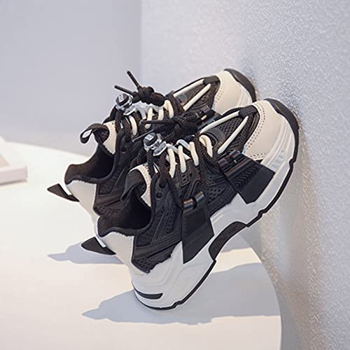 sfdgfhyf Kids Tennis Shoes Spring Summer Children Sports Boys Run Shoes Flat Light Mesh Breathable Comfortable Solid Shoes4