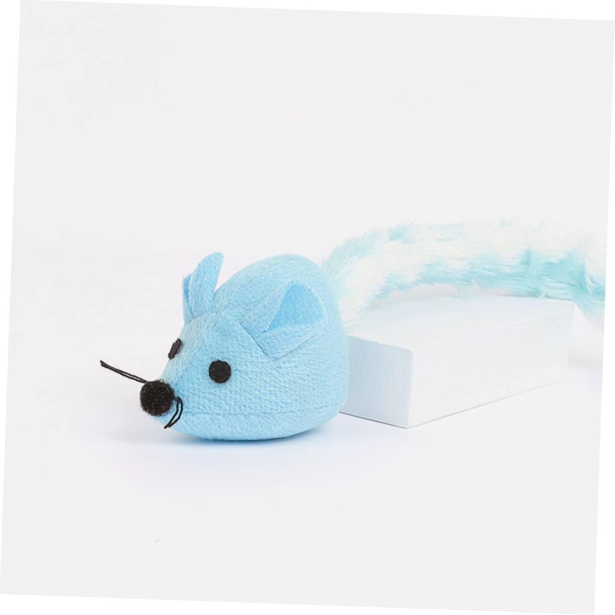 Toddmomy 15piezas Juguete Interactivo para Gatos Ratones De Peluche Coloridos Catnip para Ejercicio y Diversión De Gatos Interiores