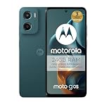 Moto g05 24GB (8G+16GB RAM Boost)/256GB Azul, España, Pantalla superbrillante de 6.67 Pulgadas, Sistema de cámaras de 50 MP, Modo Retrato con IA, Soft luxe, Corning Gorilla Glass 3, batería 5200 mAh
