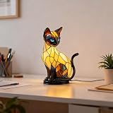 Lampe de bureau compacte et polyvalente : mesurant 16 × 12 × 9 cm avec une prise USB, cette mini lampe élégante convient aux bureaux, tables de chevet ou étagères, combinant une lumière ambiante confortable avec un charme décoratif