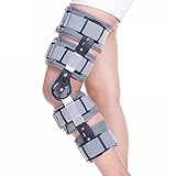 SOPORTE DE RODILLA AJUSTABLE: Bisagras giratorias telescópicas ajustables de nuevo diseño con ajuste de rango súper amplio. Le permite ajustar la posición deseada con los pasadores de flexión / extensión y fijar la abrazadera en su lugar bloqueando la bisagra.