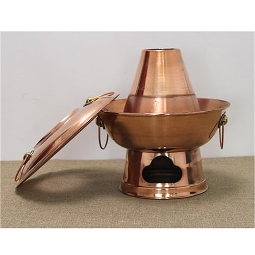 Olla de cobre para hot pot 30cm miniatura 5