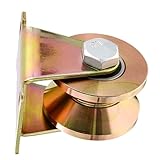 Cabilock Heavy Duty Rigid Caster Wheel Thickened Sliding Gate Pulley for Easy Installation Track Roller Impressive Load Capacity for Industrial Use