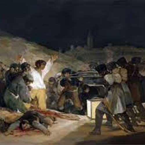Il 3 maggio 1808: fucilazione alla montagna del Principe Pio di Francisco Goya
