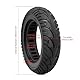 PaoWin 2PCS 200x50 E-Scooter Reifen 8 Zoll Vollgummireifen, kompatibel mit Razor E100, E150, Dune Buggy, E Punk, Crazy Cart, PowerRider 360, eSpark Elektroroller Reifen Mit 1 Montagewerkzeug