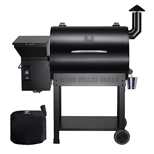 Best Review Of Z GRILLS Wood Pellet Grill BBQ Smoker for Outdoor Cooking with Meat Probe and Cover, ...