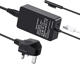 Surface Pro Charger 65W 15V 4A Surface Book Charger Power Supply for Microsoft Surface Pro 3 Pro 4 Pro 5 Pro 6 Pro 7 Pro 8 Pro X Surface Go 1/2 Surface Laptop 1/2/3 Surface Book 1/2 Charger Adapter