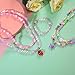 PinkSheep Jewelry Kids Necklace and Bracelet 3 Pack 9pcs, Little Girls Jewelry In Box, Flower Girl Gift Kids Girls Accessories