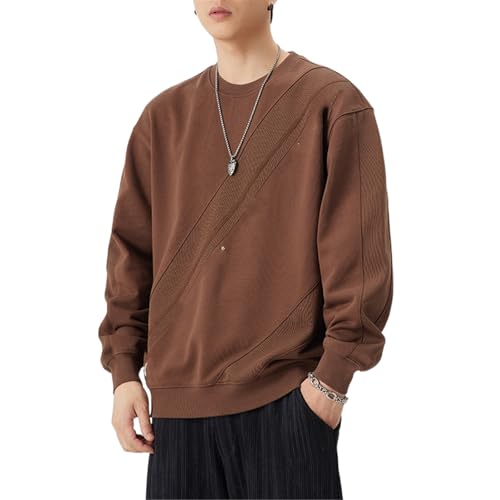 Sweat-shirt pour hommes GUOYUXIAO ample contre l'inconfort des tailles serrées