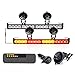 Xprite Yellow/Amber 18" 16 LED 7 Modes Traffic Advisor Emergency Warning Vehicle Strobe Light Bar K