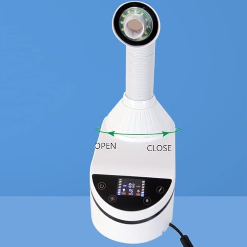 Pulidora de uñas de 230W con aspiradora eficiente y luz LED orientable 7
