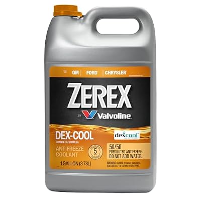 Zerex Dex-Cool 50/50 Ready-to-Use Antifreeze Coolant 1 Gallon