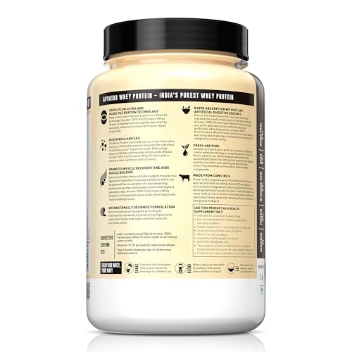 Image of avvatar PERFORMANCE WHEY PROTEIN | 1Kg | Unflavoured