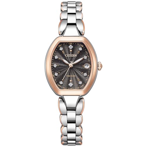 [CITIZEN] �r���v EXCEED (�d�g���v/�h��/�_�C�������h) ES9485-52E KIZASHI Collection ���胂�f�� �y�� �����d�G�R�E�h���C�u �T�t�@�C�A�K���X �`�^�� ���f�B�[�X �M�t�g �A�i���O �b�j �V���o�[ �s���N�S