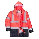 Cette parka de chez Portwest a un style innovant adaptable pour de multiples utilisations. Elle a 2 poches basses à rabat velcro, une capuche intégrée pour plus de fonctionnalité, une poche napoléon,etc. Elle a un gilet intérieur zippé doublé polaire, avec une manche zippée amovibles polaires et une poche téléphone. Un vêtement ultra polyvalent, utile toute l'année !