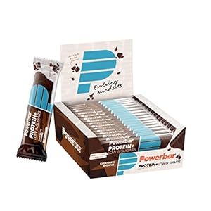 Powerbar Protein Plus Low Sugar Chocolate Brownie 16x35g – Barrette Proteiche a Basso Contenuto di Zuccheri