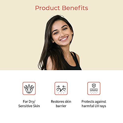 Sthavi HydroPlenish Moisturizing Face Cream For Dry/Sensitive Skin With Lotus, Aloe Vera and Usheera l Customized Ayurvedic Face Moisturizer - 40 ml