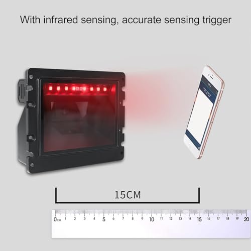 Eingebetteter Barcode-Scanner mit NFC-Leser, Großflächiges Scannen, Schnelles Lesen von Codes für Selbstbedienungs-Kassenterminals