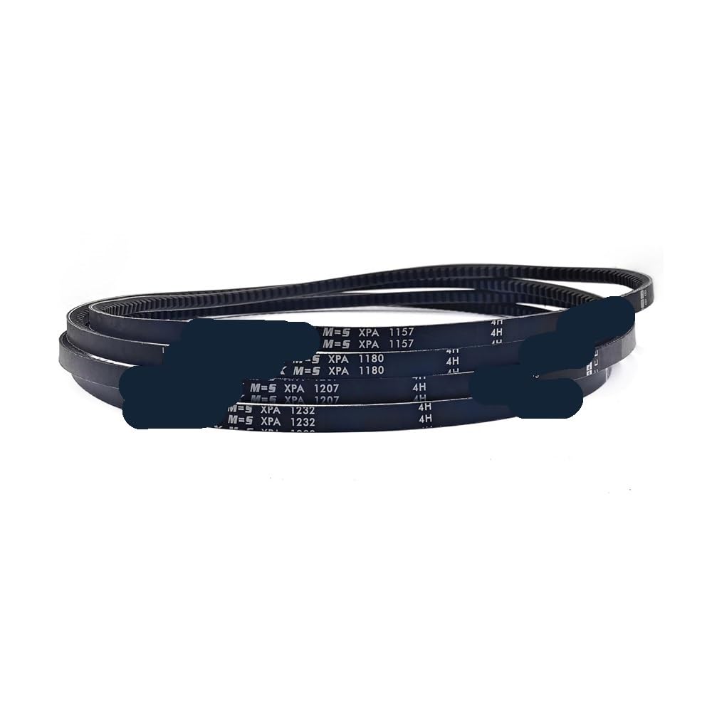 Correa de transmision mecanica XPA1157 trapezoidal dentada para poleas 8