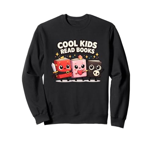 Cool Kids Read Books Cute Bookworm Reading Squad �g���[�i�[