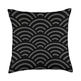 Black Gray Wave Pattern...