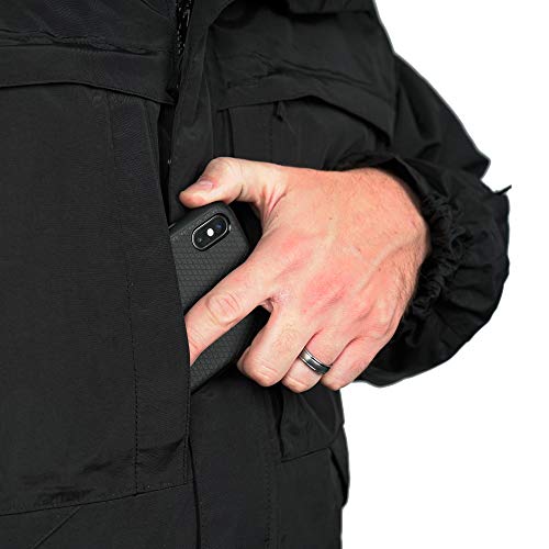 Image of LA Police Gear LAPG Men's Waterproof 5-in-1 Heavy Duty Jacket