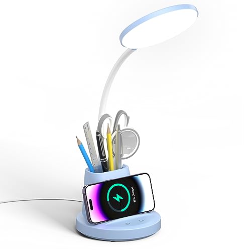 LED Desk Lamp with Wireless Charger