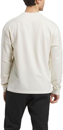 Reebok Men's Regular Activ Collection Longsleeve Tee, Alabaster