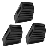 ibasenice 3個 ドラムラックフットカバー ドラムキットアクセサリーハードウェア 滑り止めラバー 安定性と耐久性向上 用途広い