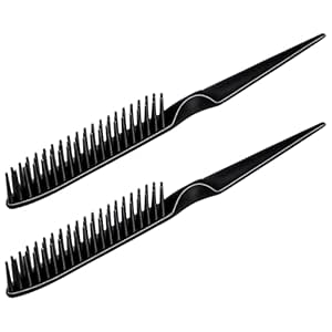 Amazon.com : 2 PCS 3 Row Comb for Removing Braids,Unbraider Teasing ...