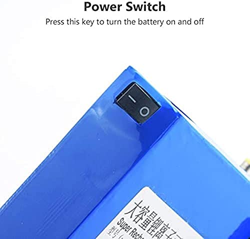 RitzyRose 12 V, 12,6 V, 4800 mAh, 6800 mAh, 9800 mAh, 15000 mAh, 2000 mAh, lithium-ion batterij, DC, oplaadbaar met BMS… - Image 3