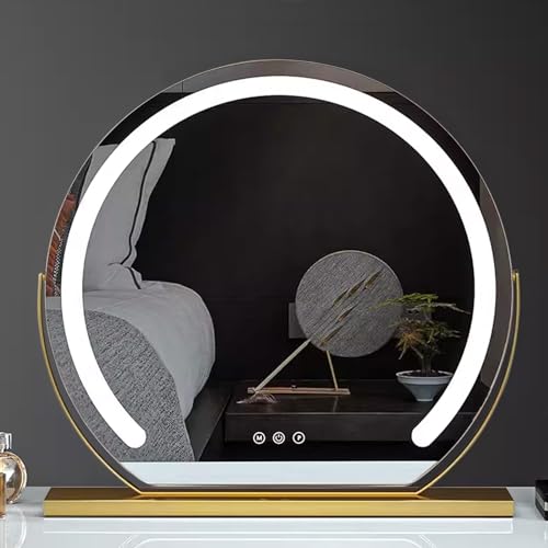 Espejo Vani LED regulable de 42 cm x 38 cm portátil y recargable Lar Touch 2
