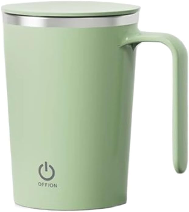 Rechargeable Portable Water cup, Fully Automatic Coffee Mixing cup, Electric Magnetic Rotating Shaking cup(E)